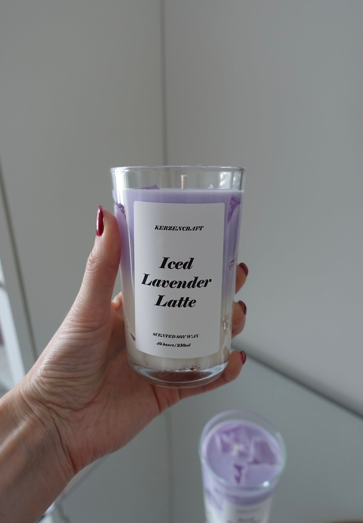 Iced Lavender Latte Duftkerze