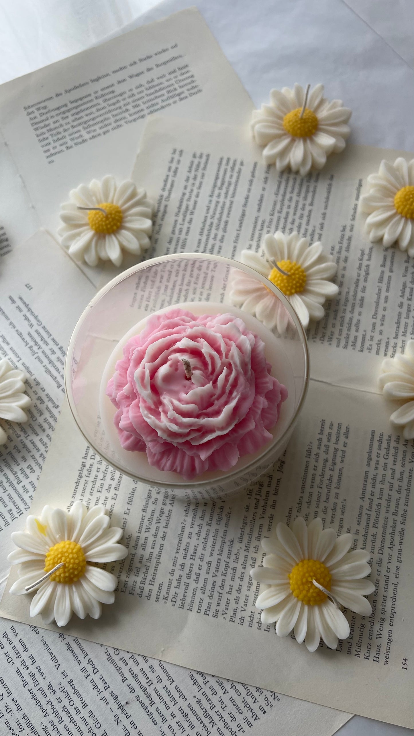 Rosen Duftkerze 🌹