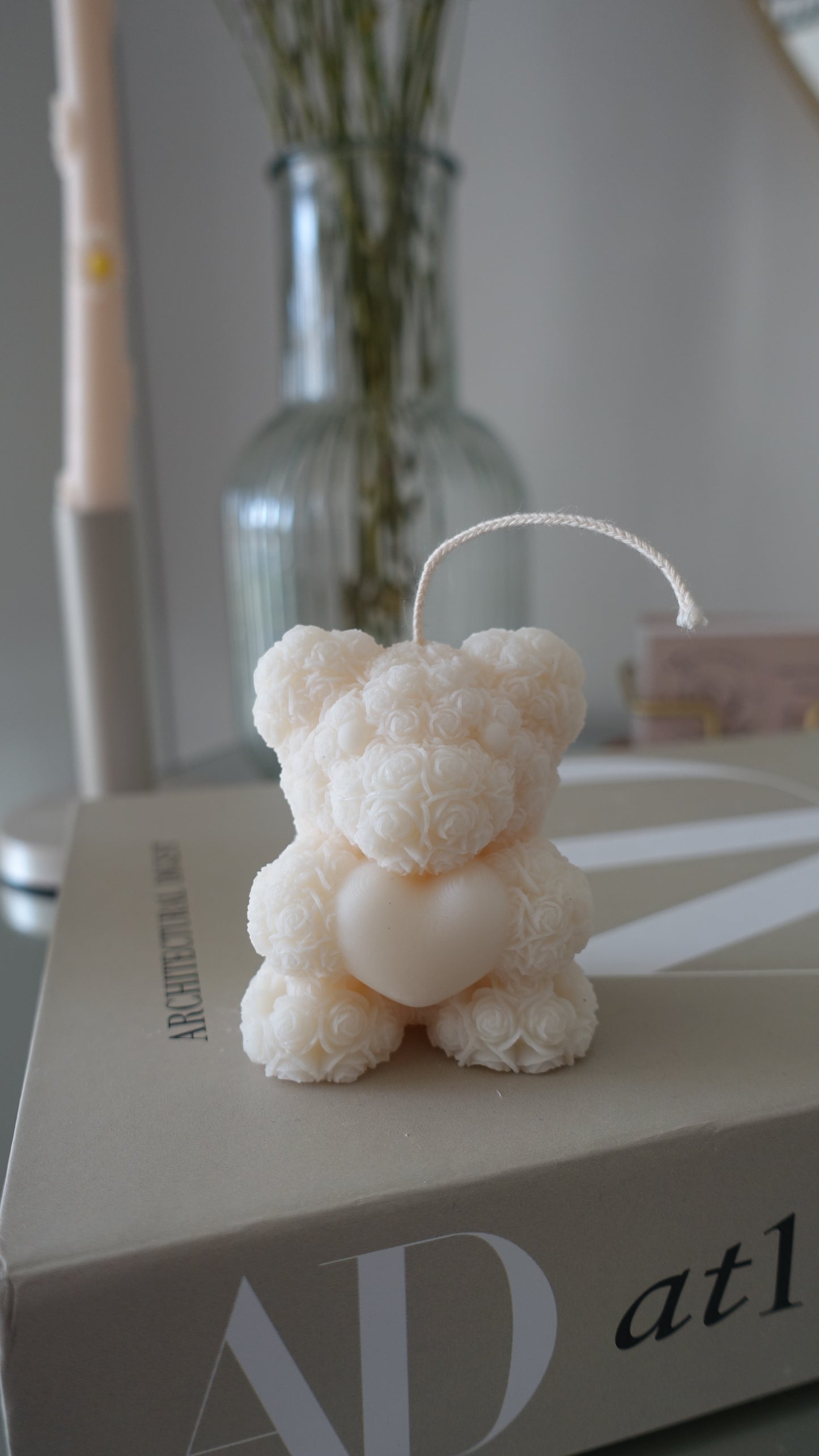 Kleiner Rosenteddy mit Herz