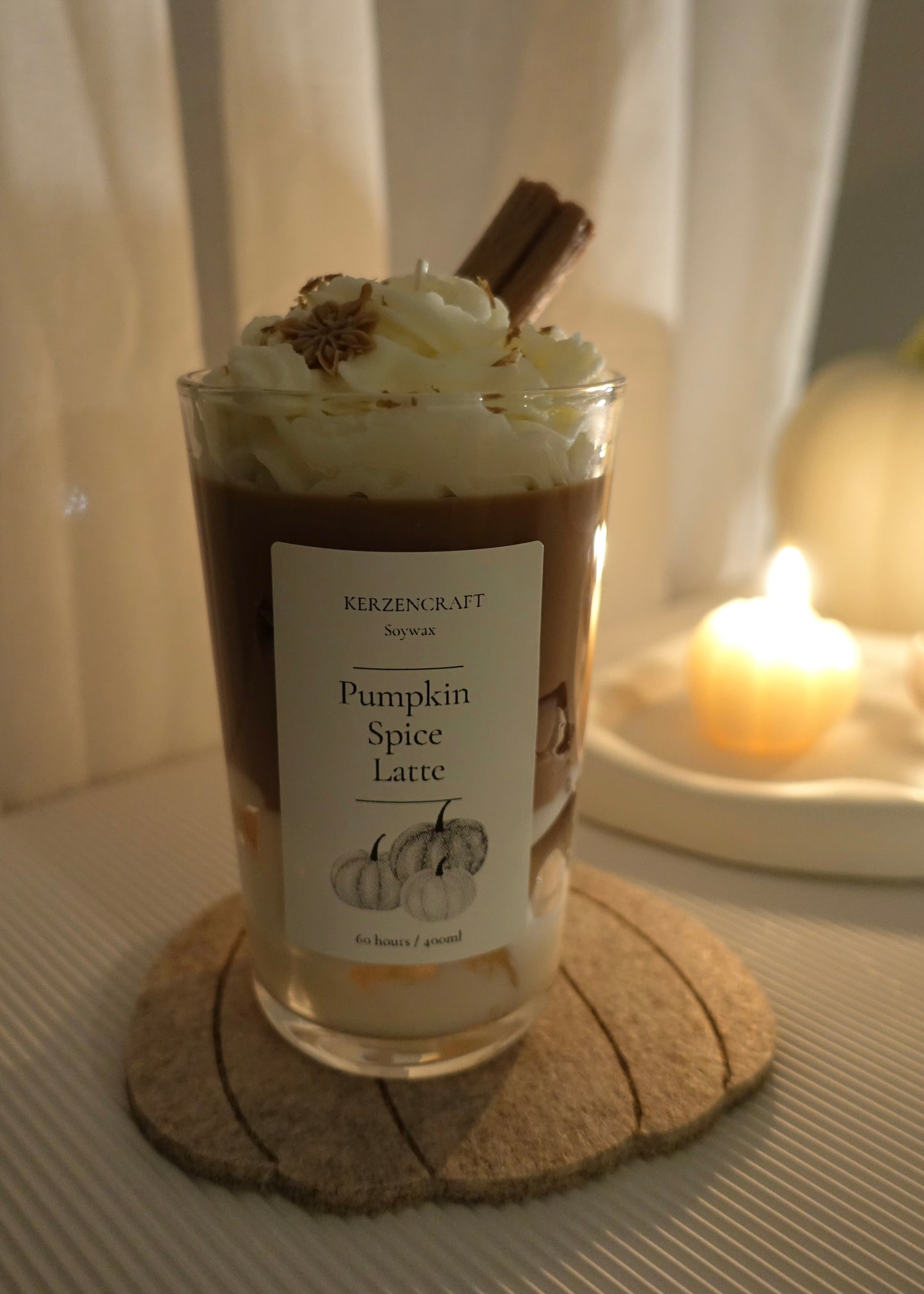 Pumpkin Spice Latte Duftkerze