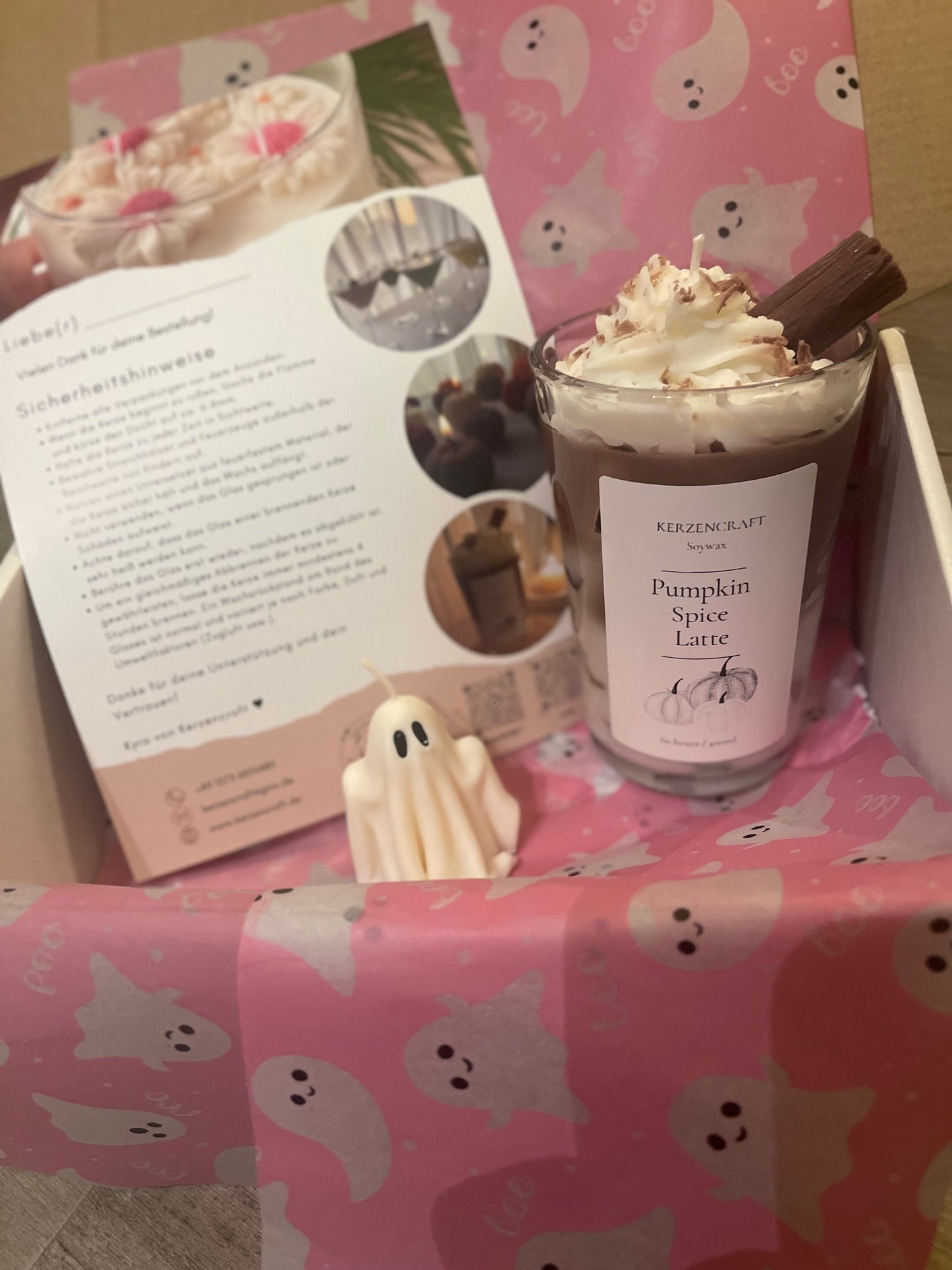 Pumpkin Spice Latte Duftkerze