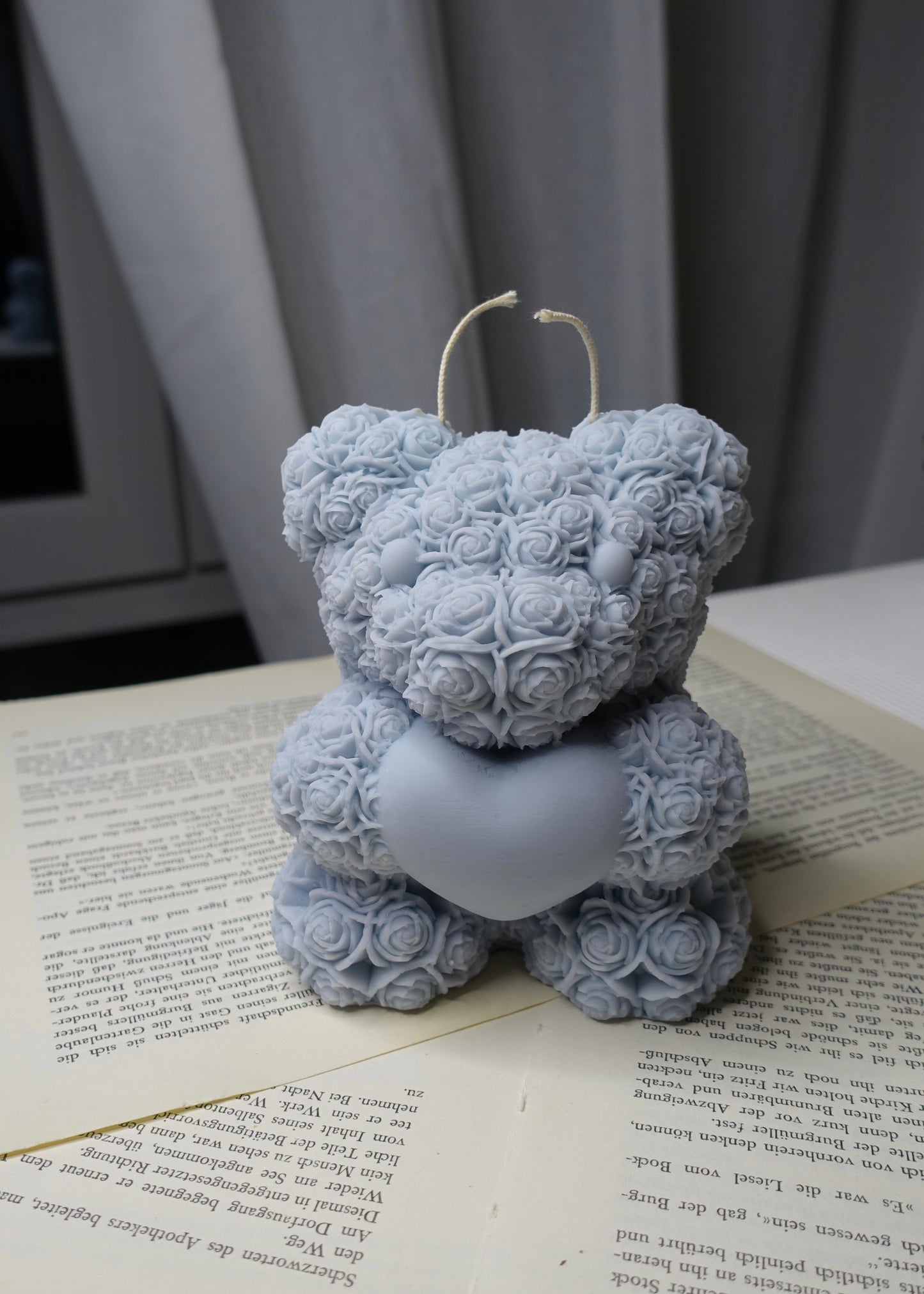 XXL Rosenteddy mit Herz