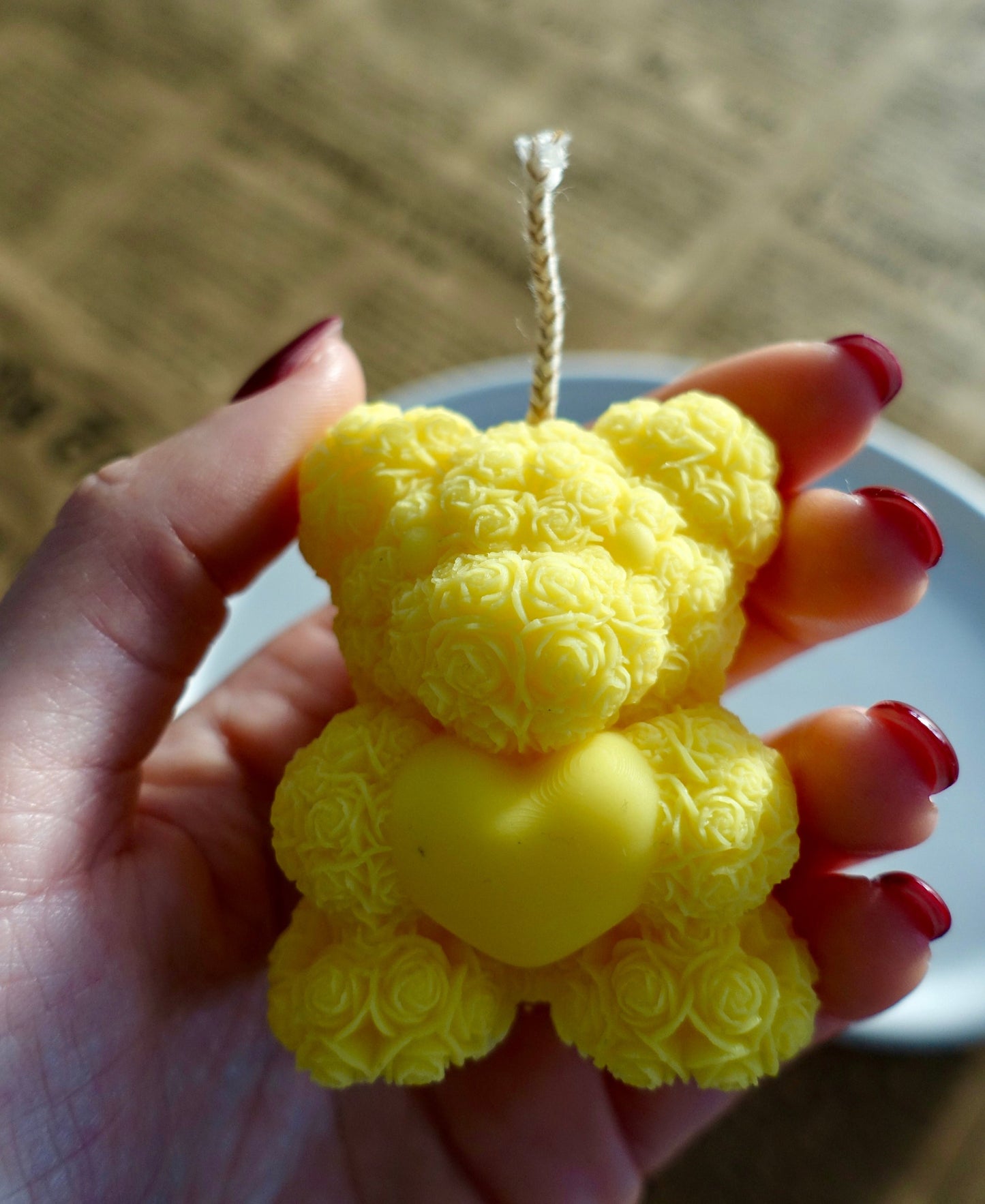 Kleiner Rosenteddy mit Herz