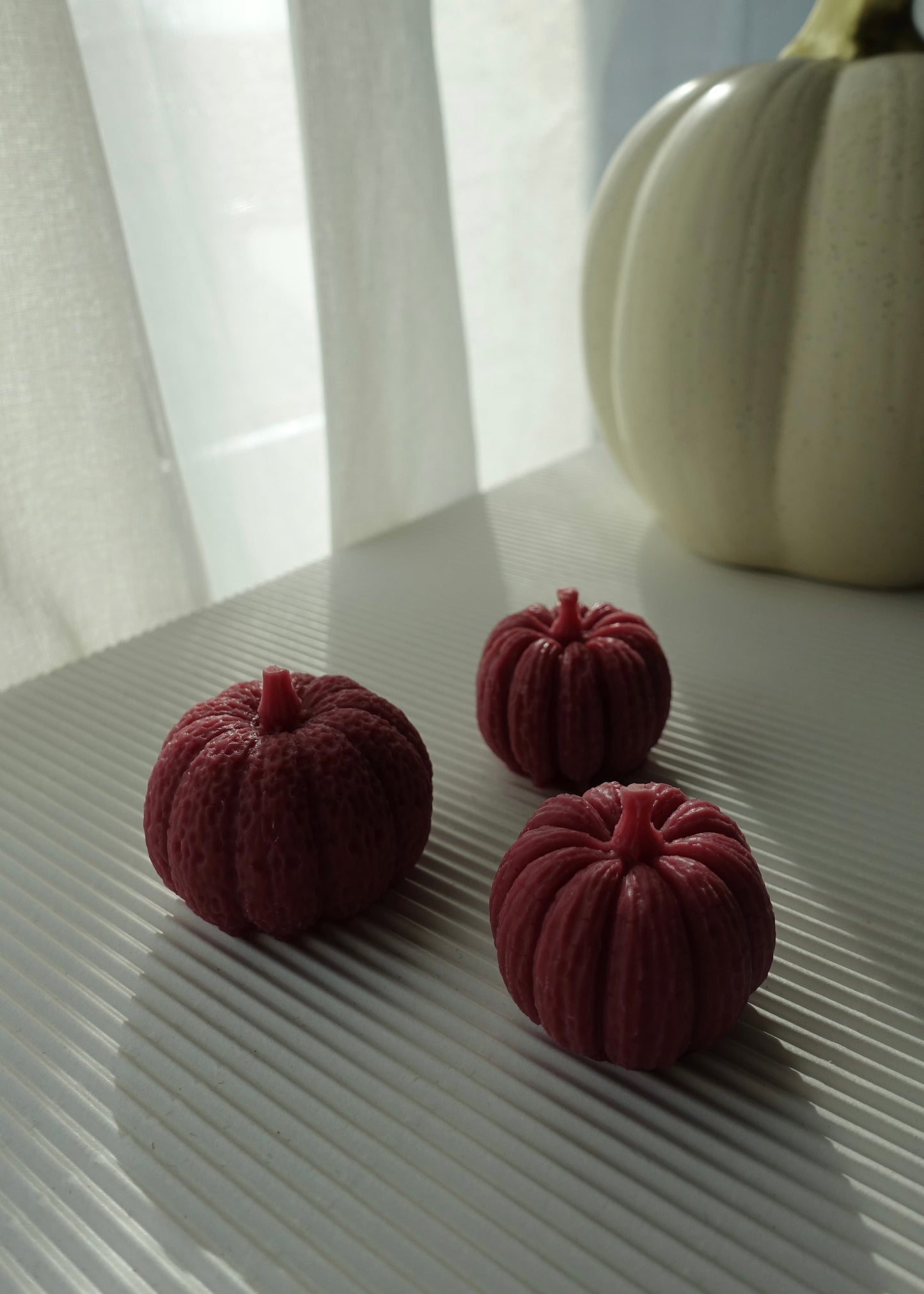 3er Set Kürbis-Kerzen 🎃