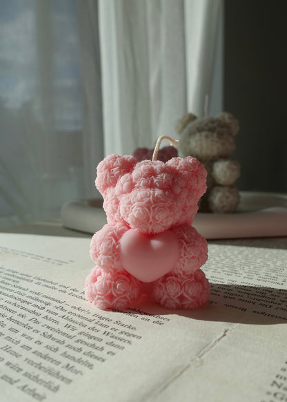 Kleiner Rosenteddy mit Herz