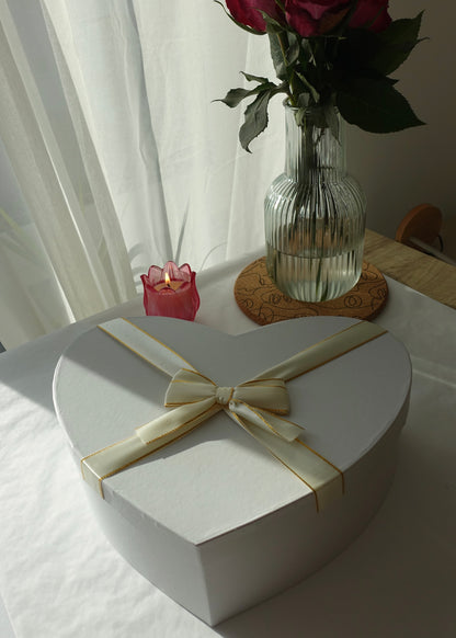 Kerzenblumenstrauß-Box „Valentine Rose“ 💝