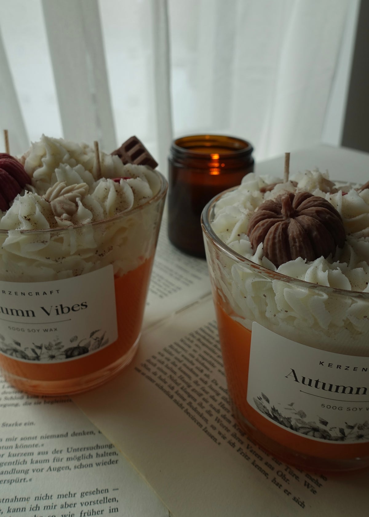 Kerzen-Workshop: Autumn & Halloween Kerze selbst gestalten