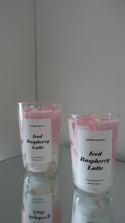Iced Raspberry Latte Duftkerze
