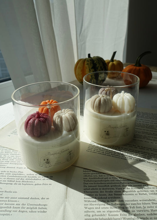 Pumpkin Garden Kerze