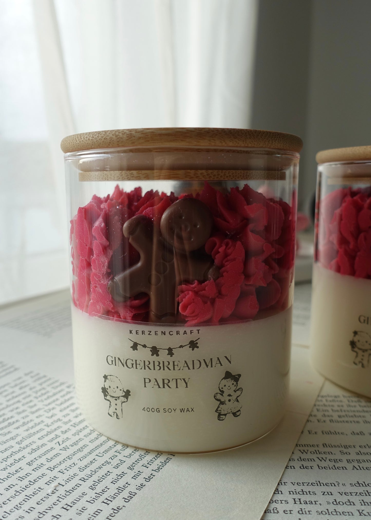 Gingerbreadman Party Duftkerze