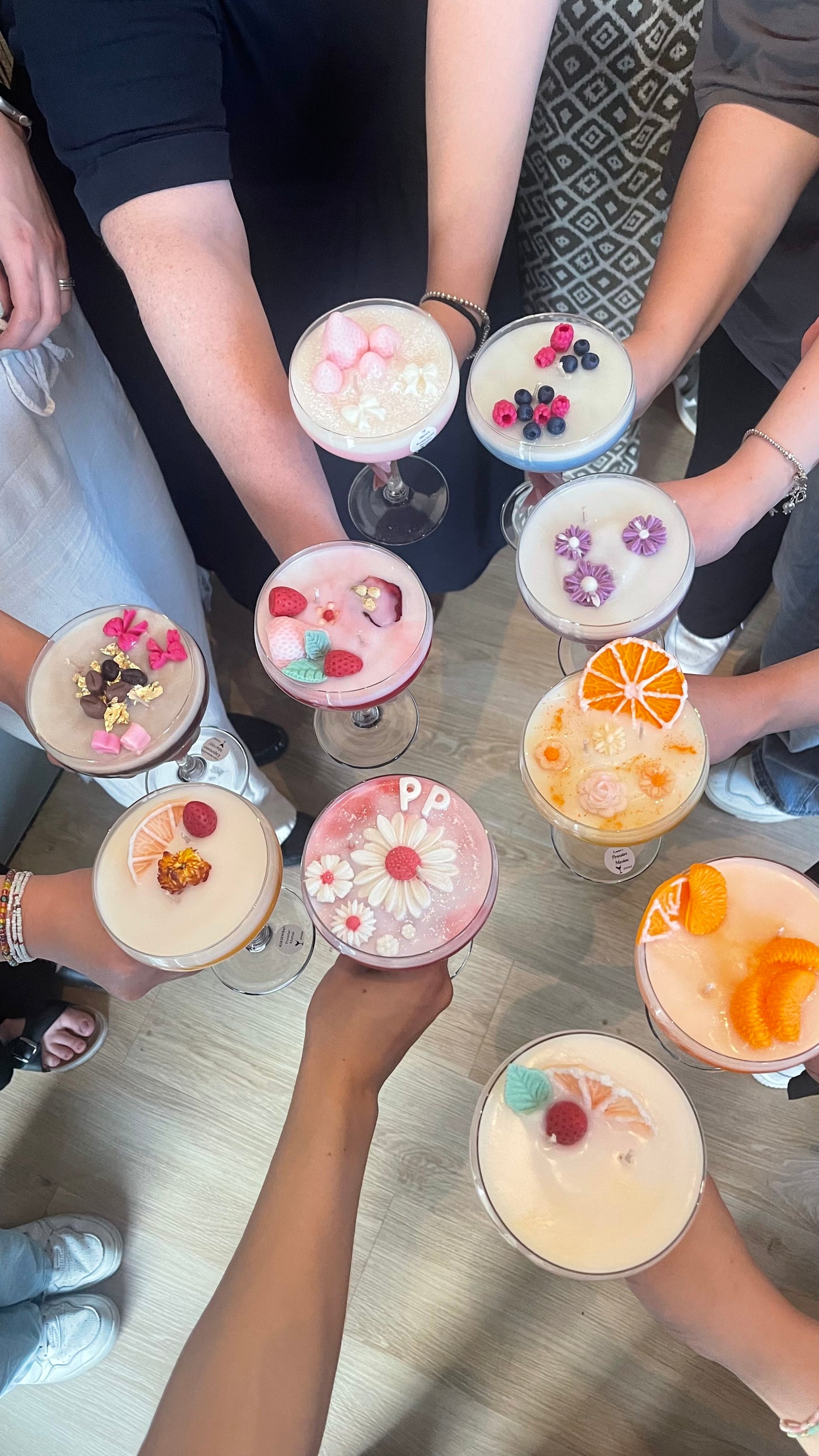 Kerzen-Workshop: Cocktail Duftkerze selbst gestalten