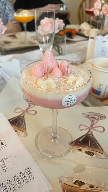 Kerzen-Workshop: Cocktail Duftkerze selbst gestalten