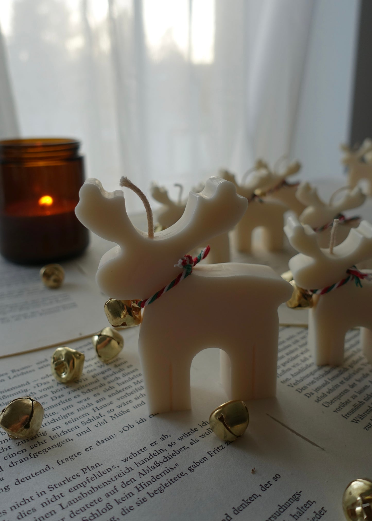 Rudi - die Rentier Kerze 🫎