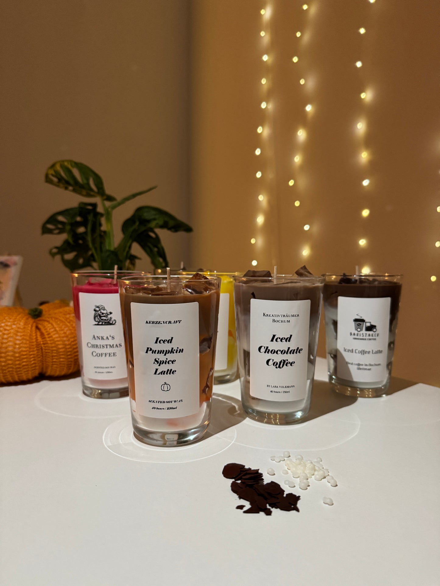 Kerzen-Workshop: Iced Latte / Iced Matcha Duftkerze selbst gestalten