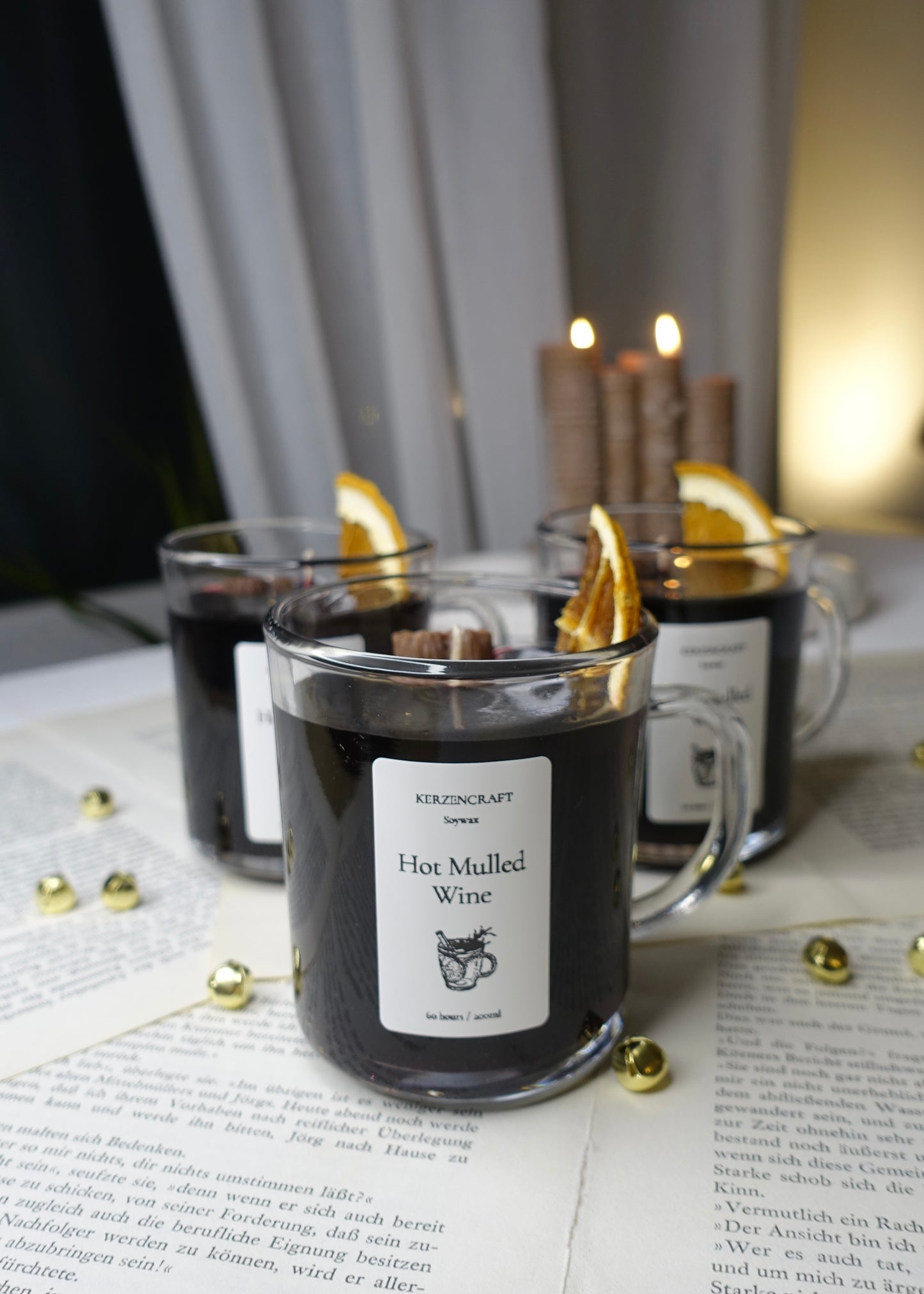 Hot Mulled Wine – Glühwein Duftkerze