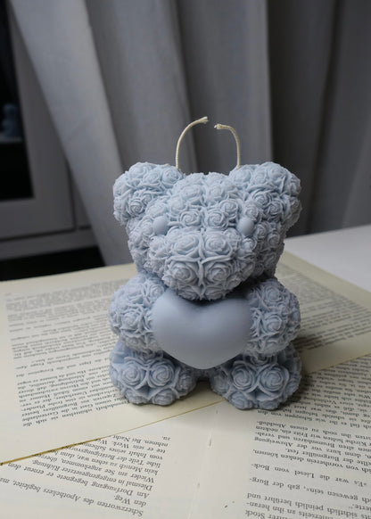 XXL Rosenteddy mit Herz