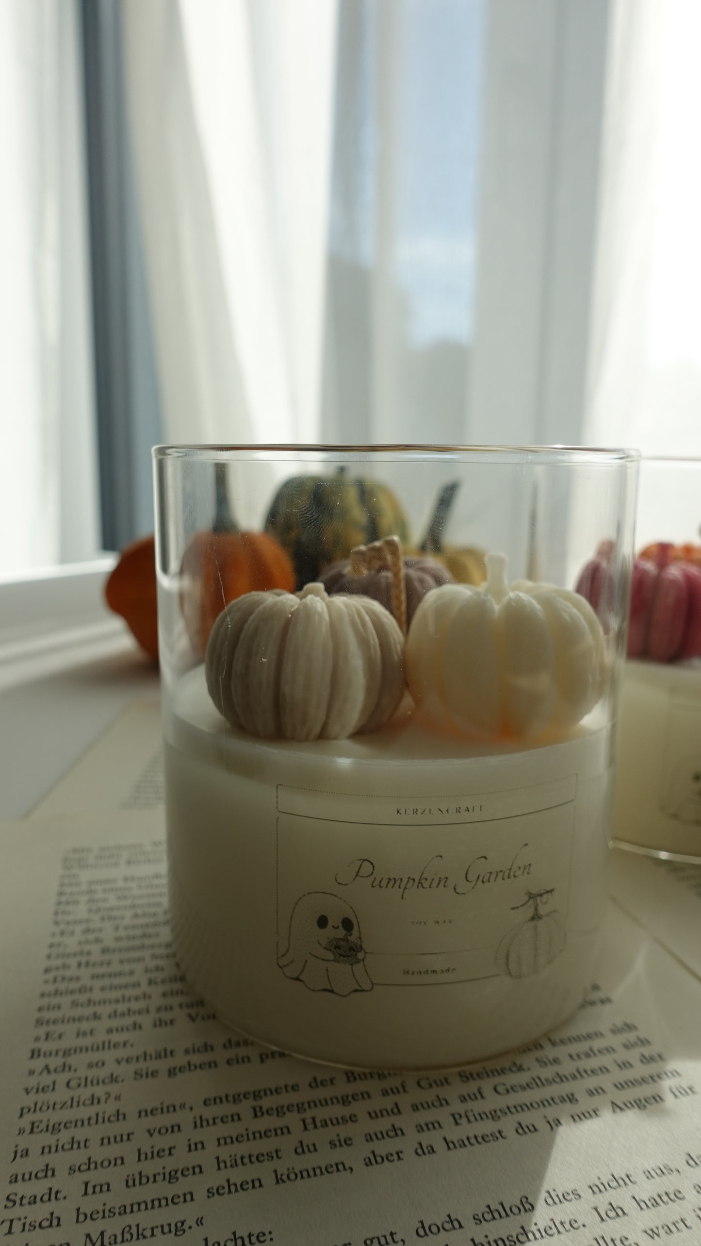Pumpkin Garden Kerze