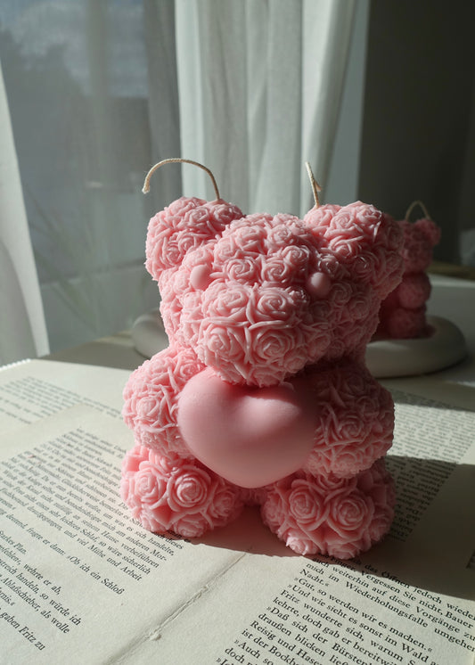XXL Rosenteddy mit Herz