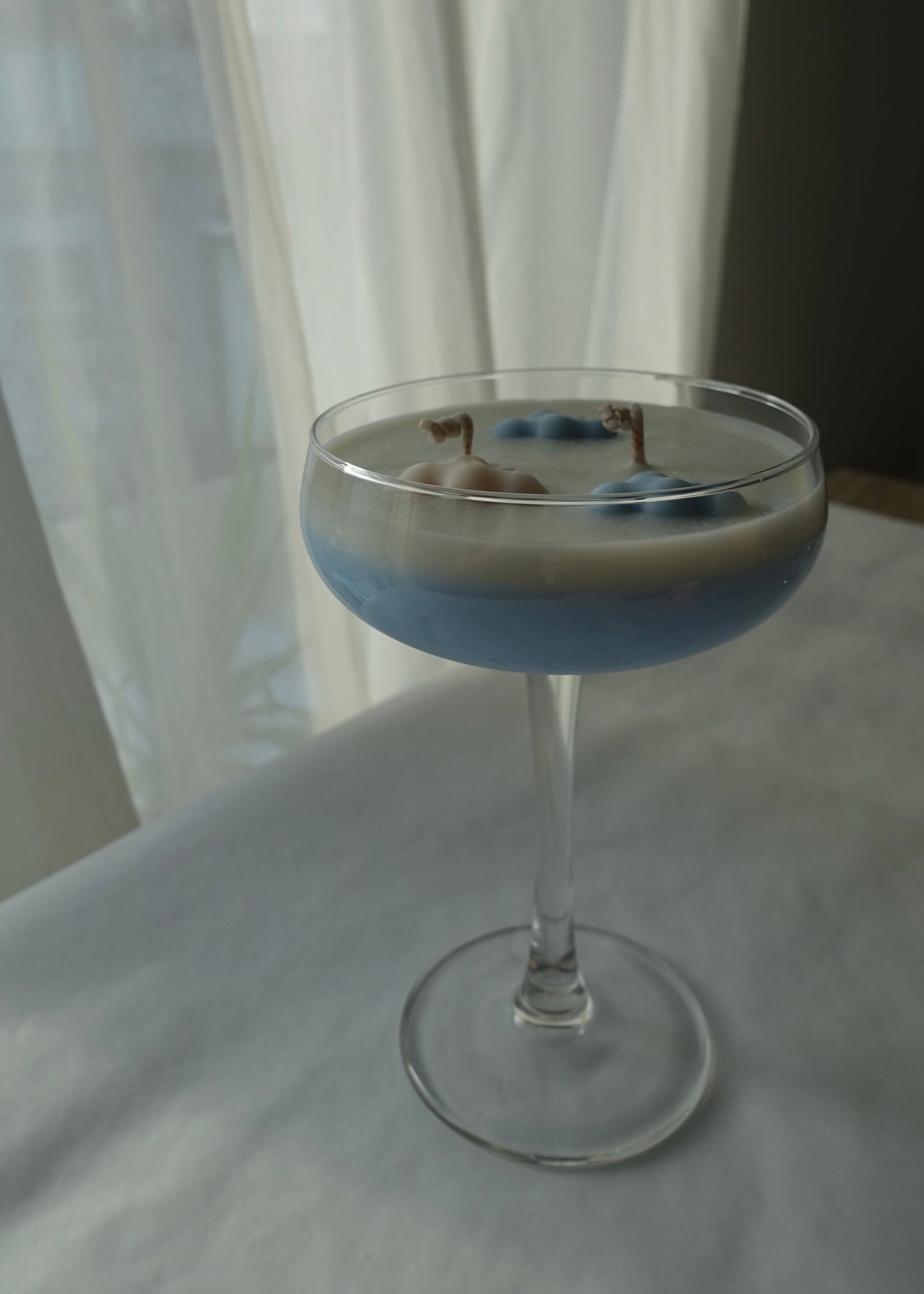 Cloud Cocktail Kerze ☁️💙