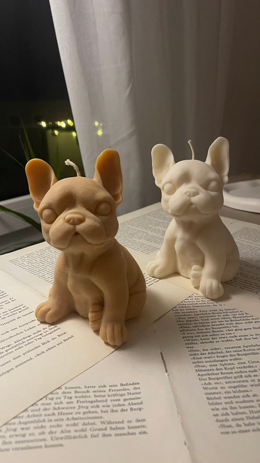 Frenchie Kerze 🐾