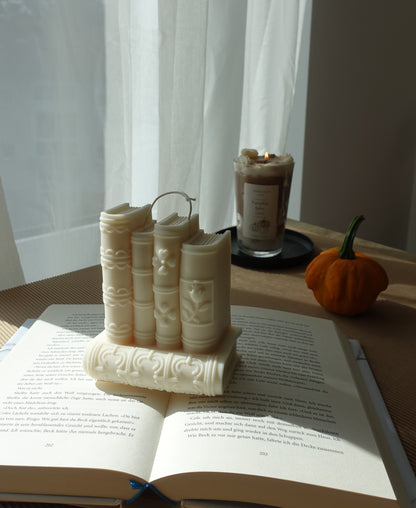 Bücherkerze 📚