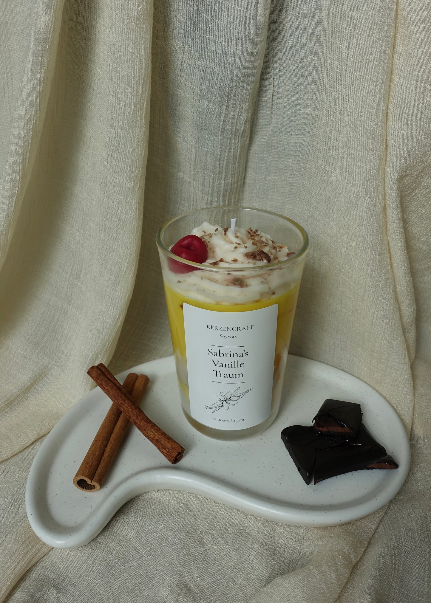 Vanille Traum Duftkerze