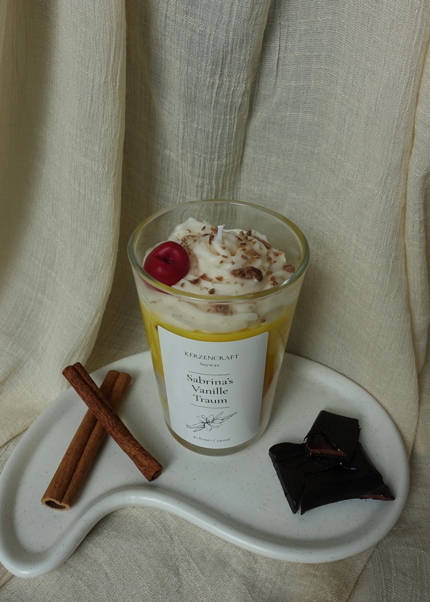 Vanille Traum Duftkerze
