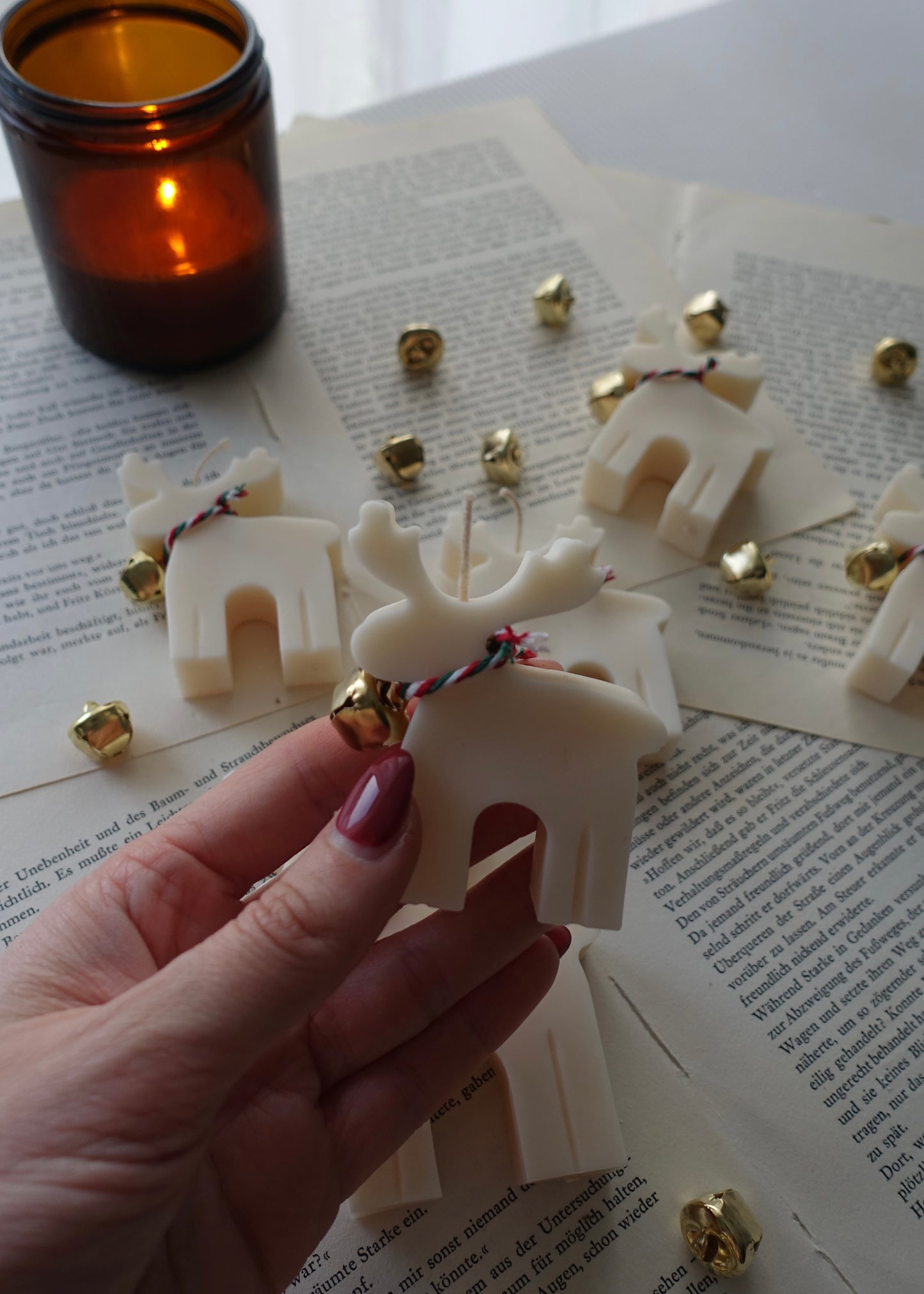 Rudi - die Rentier Kerze 🫎