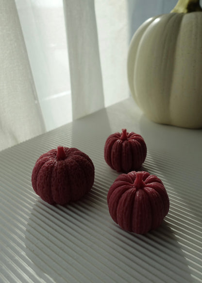 3er Set Kürbis-Kerzen 🎃