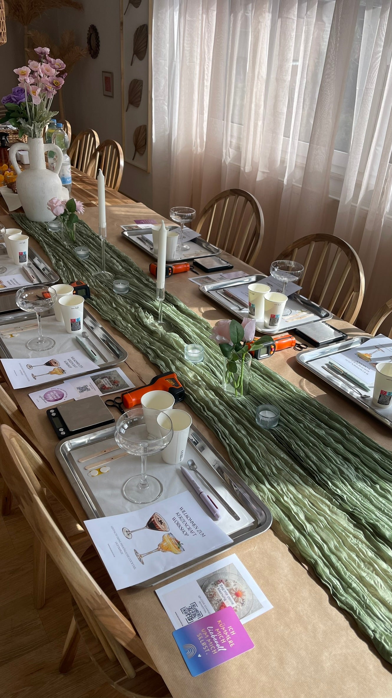 Kerzen-Workshop: Cocktail Duftkerze selbst gestalten