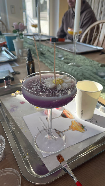 Kerzen-Workshop: Cocktail Duftkerze selbst gestalten