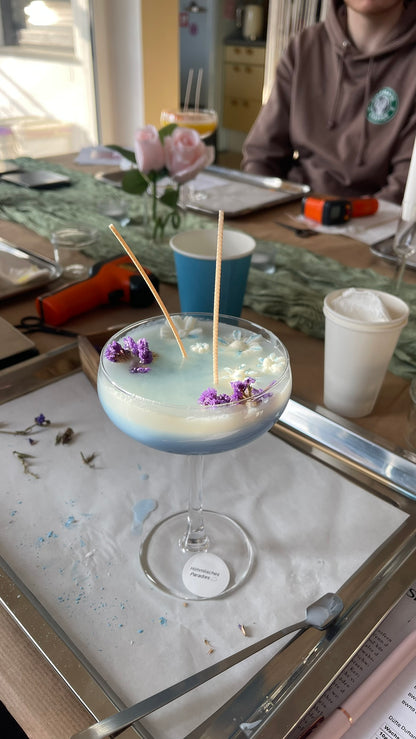 Kerzen-Workshop: Cocktail Duftkerze selbst gestalten
